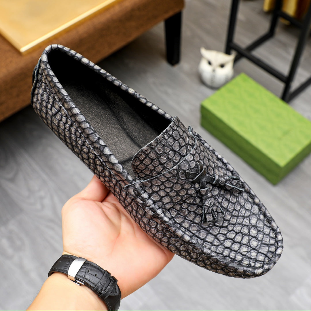 Gucci  imported cowhide leather, simple leather lining, rubber outsole, top-notch handmade, fine workmanship