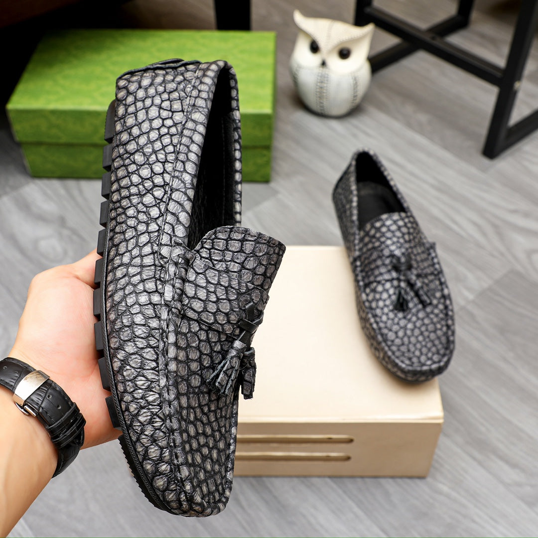 Gucci  imported cowhide leather, simple leather lining, rubber outsole, top-notch handmade, fine workmanship