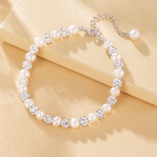 Wholesale Natural Stone Crystal Beads Bracelets Faceted Labradorite Beads Gemstone Silver-Plated Bracelets for Women